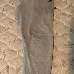 Grey Nike Tech Joggers Medium