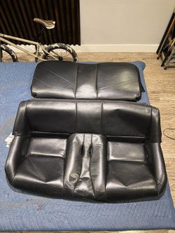 Factory Supra MKIV a80 Rear Factory OEM leather seat covers