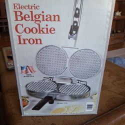 Electric Belgian Cookie Iron