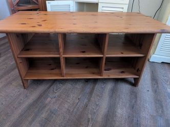 Wooden coffee and end table