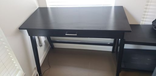 Sleek desk for small space