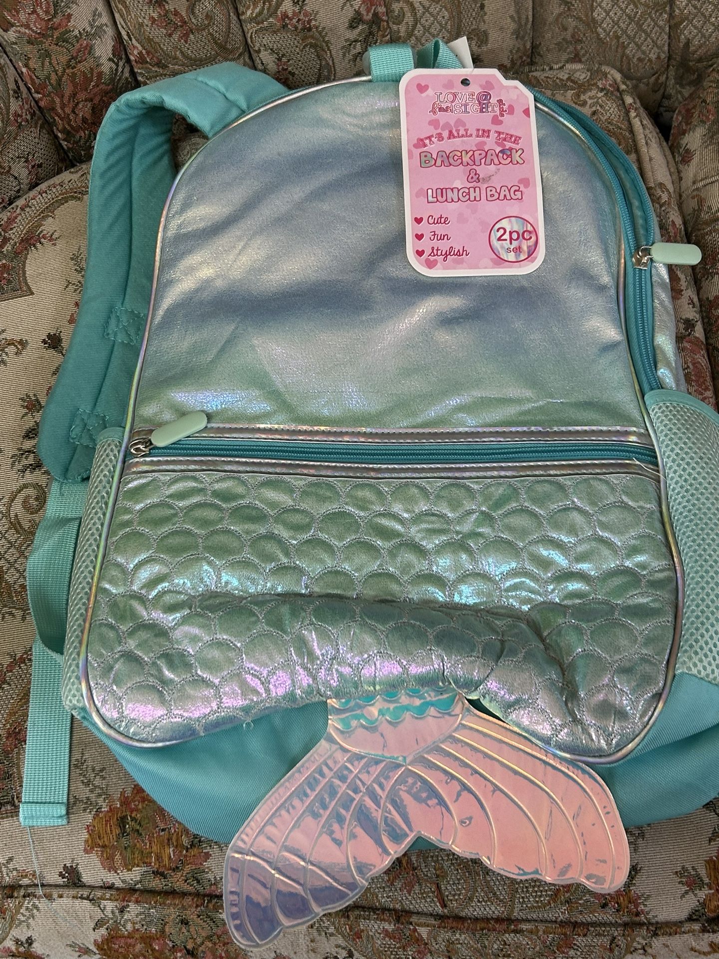 Mermaid Theme Backpack