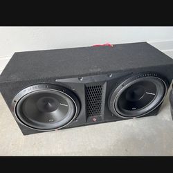 2400W Dual 12" Punch P3 Series Loaded Subwoofer Enclosure
