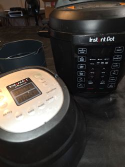 Instapot with air fryer