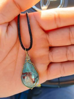 Crisocolla necklace