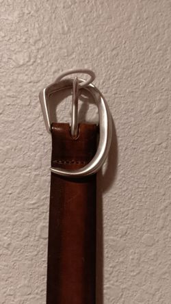 Orciani Italian Genuine Leather Belt - Size 85 (Made in Italy)