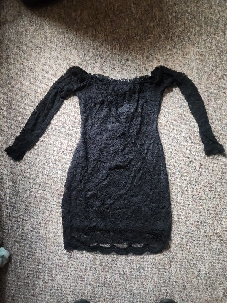 Black Lacey Dress