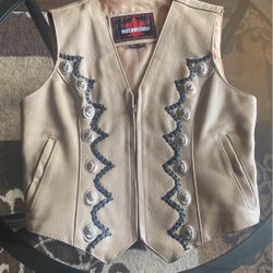 Custom Women’s Leather Vest