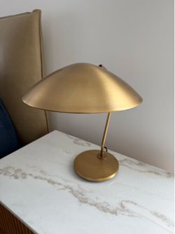 Gold nightstand lamps from restoration hardware