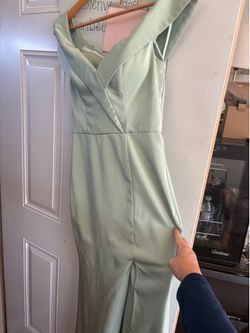 Green dress