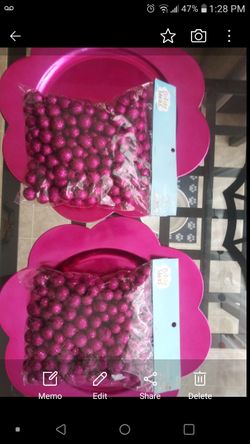 Fuchsia/Magenta Decor Set