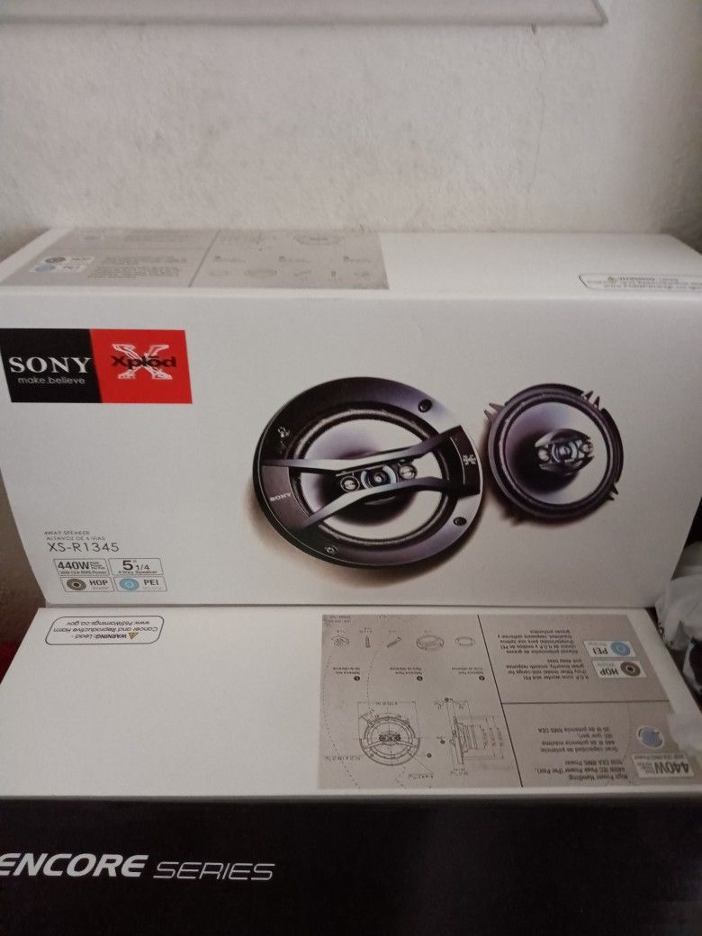 Sony Xplod 5"1/4 Speakers Brand New In The Box