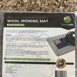 Wool Ironing Mat, New!
