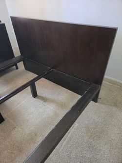 West Elm bed frame