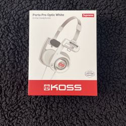 Koss Supreme Porta Pro Optic White