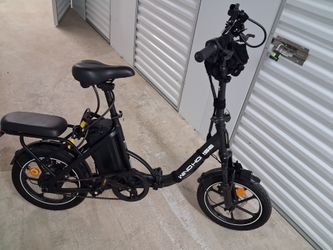 Electric bicycle foldable like new