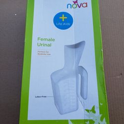 New and Sealed Nova Female Urinal Item 8106F-R Latex Free Ideal For Bedside Use . NOVA. Incontinence Aids. Located in Chula Vista 