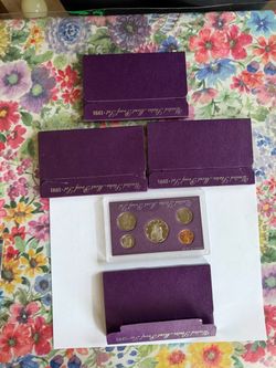 1991 United States Mint Proof Set Lot of 4
