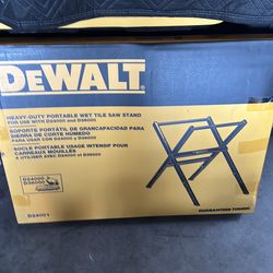 Dewalt wet saw stand
