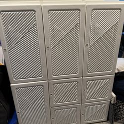 Free White Collapse Foldable Closet Dresser 