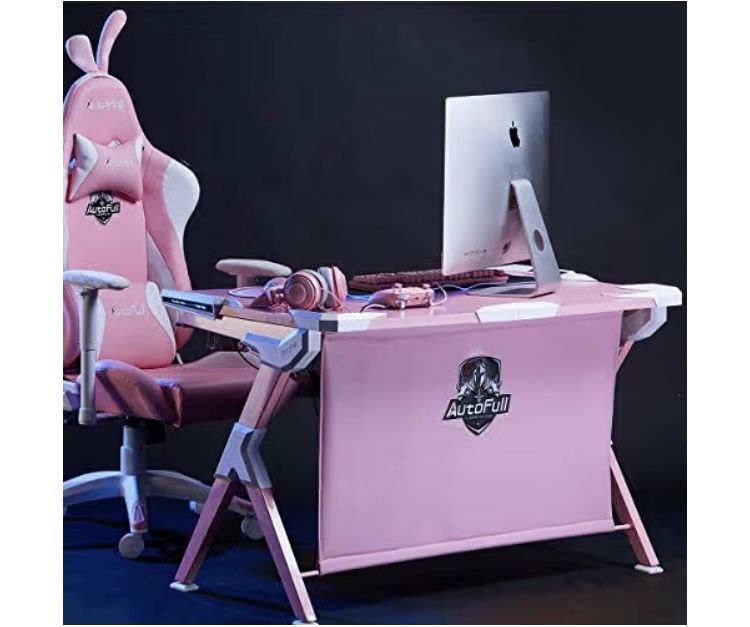 Pink Gaming Desk