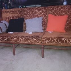 Mid Century Sofa all wood