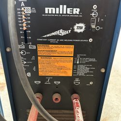 Miller Thunderbolt T225V - Welding Power Source JD-4