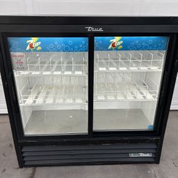 True Glass Door Refrigerator 