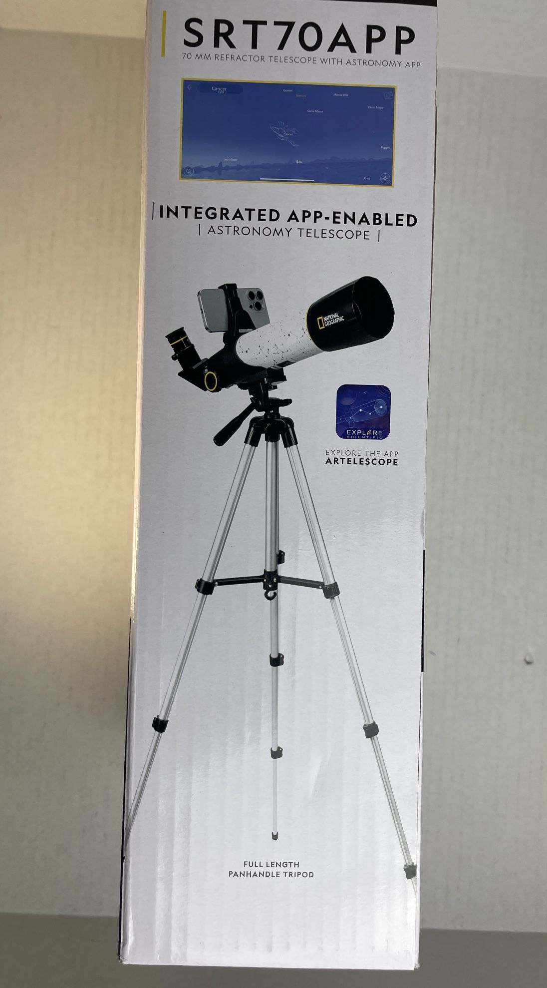 National Geographic SRT70APP, 70mm Refractor Telescope
