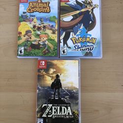 Nintendo switch game boxes only***