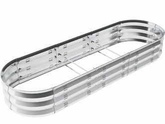 New- Set 2 Raised Garden Bed Outdoor 67" D x 20" W x10 H, 7 cu. ft. Planter for Outdoor Plants