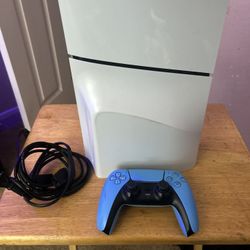 Ps5 1 TB Disc And Digital 1 Controller (blue)
