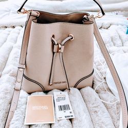 Michael Kors Small Leather Bucket Bag Never Used With Tags