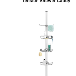 Simple Human Tension Shower Caddy