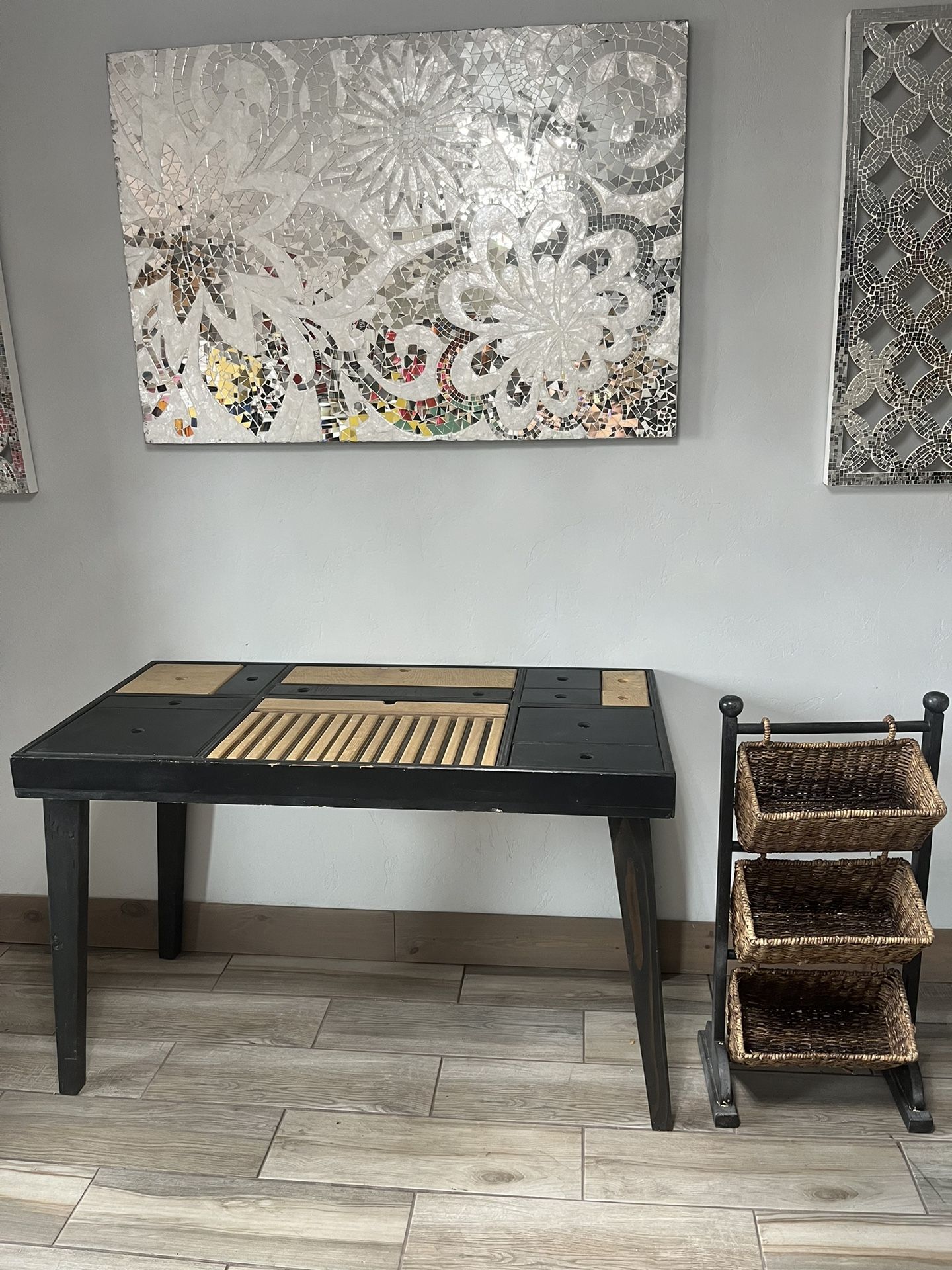 Desk and Organizer