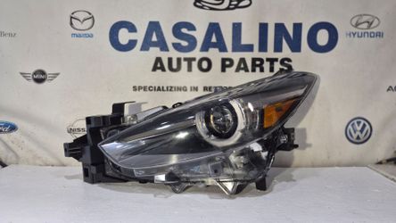 2014-2018 MAZDA 3 FULL LED ADAPTIVE AFS HEADLIGHT LEFT SIDE OEM