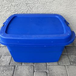 Blue Sterilite Storage Heavy Duty Container