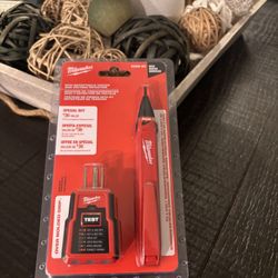 Milwaukee Non-Contact Voltage and GFCI Receptacle Premium Test Kit