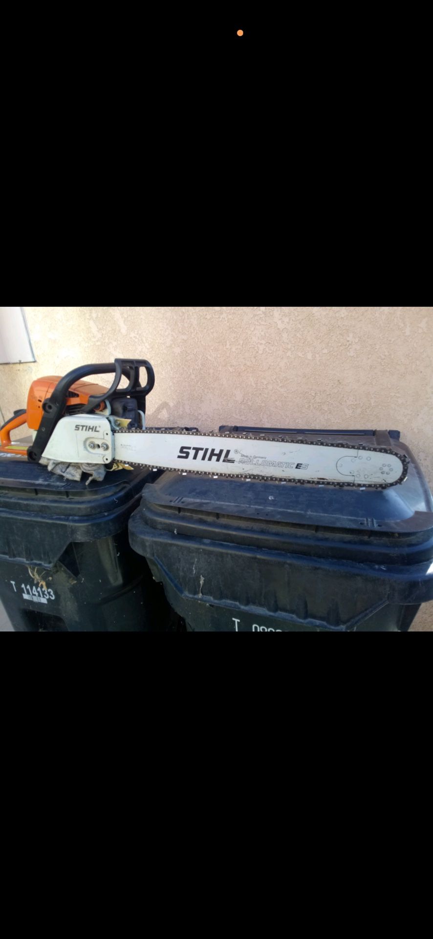 25 Inch Bar Sthil Chainsaw Ms310