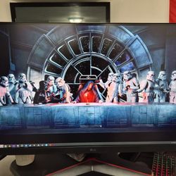 32 Inch LG QHD 165hz Monitor