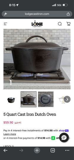 Lodge Cast Iron Dutch Oven