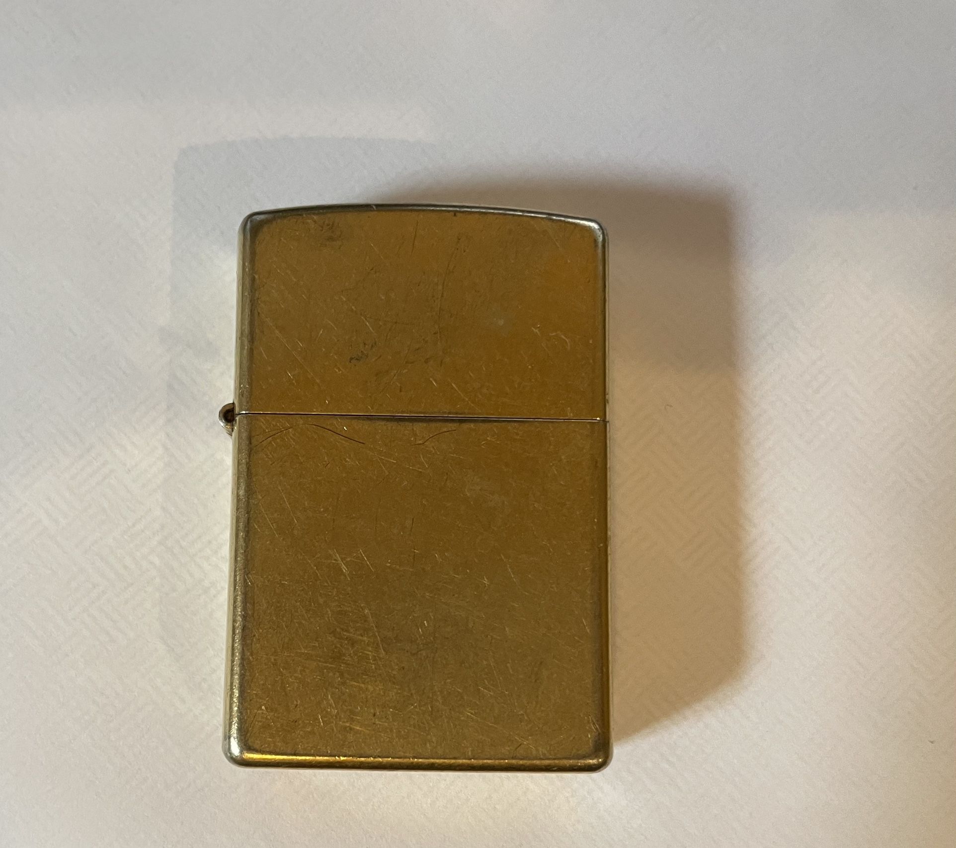Zippo 2004 Gold Tone Lighter