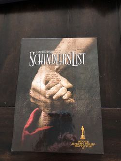 Schindler’s list DVD