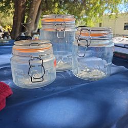 Glass Canister Set
