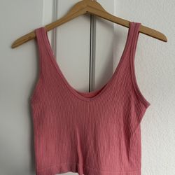 Coral tank top