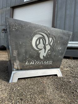 Rams Dodgers Fire Pit