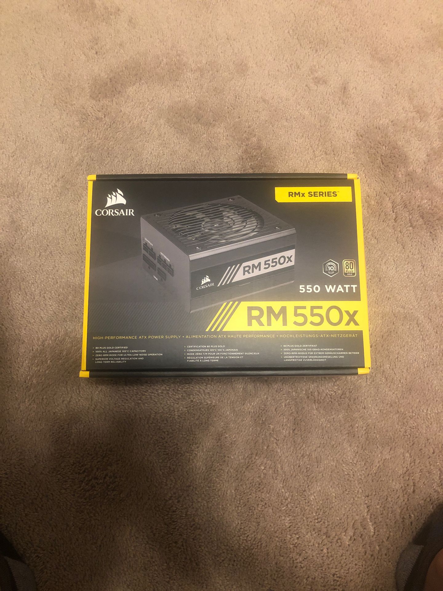 Corsair RM550x PSU