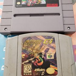 Super Mario Kart And Extreme G For Nintendo 64