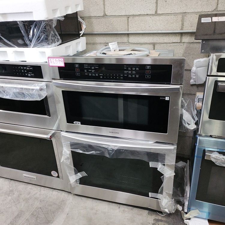 Samsung 30" Combination Microwave/oven Stainless Steel New 