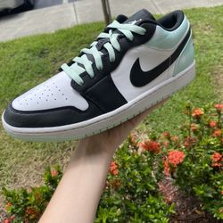 Nike Air Jordan 1 Low SE Tie Dye White Mint Foam Black DM1199 100 Mens Sz 11.5 